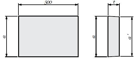 Ｕ型側溝 落蓋型（落蓋型サイドデッチ）SDL用蓋版 T-14 1